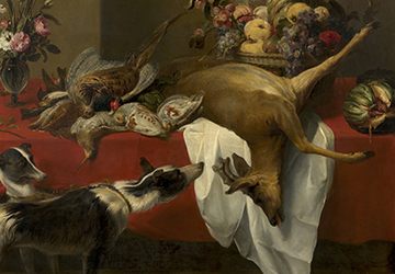 Une exceptionnelle nature morte de Frans Snyders en vente chez Artcurial