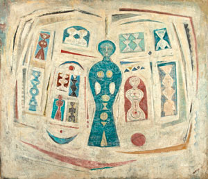 Massimo CAMPIGLI (1895-1961) Maison – 1961 Estimation : 120 000 – 180 000 €