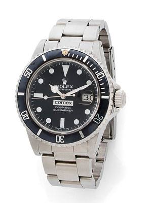 Rolex Submariner “Comex 6088”, réf. 16800, n° 7276931, vers 1982