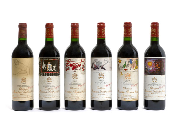 Château Mouton Rothschild Lot 295, 297, 300, 301, 302, 303