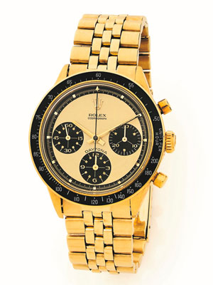 Rolex Daytona « Paul Newman » ref. 6241 - vers 1968 Vendu 452 640 €