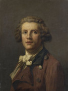 Attribué à Antoine Vestier Avallon, 1740 - Paris, 1824 Portrait d'homme Toile