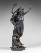 Jean - Baptiste Carpeaux Valenciennes, 1827 - Courbevoie, 1875 Le Génie de la danse Bronze à patine brune