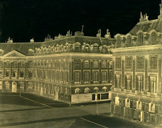 Louis Rémy ROBERT (1811-1882) La Place Vendôme, circa 1851 négatif sur papier ciré