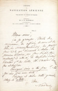 Félix Tournachon, dit NADAR. 1820-1900 2 lettres autographes signées, [vers 1865], à un ami journaliste. 2 pages et demie in-8...