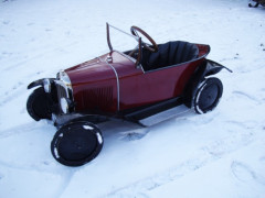 VOITURE ENFANT "CITROENNETTE 5 CHEVAUX TREFLE" - SANS RESERVE