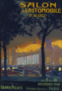 JULIEN LACAZE "XII° SALON DE L'AUTO 1910"