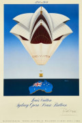 RAZZIA (Gérard Courbouleix dit, né en 1949)  Bicentennial Trans-Australia Balloon Flight