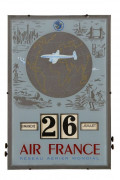 AIR FRANCE  Calendrier perpétuel