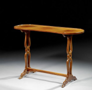 TABLE ROGNON D'EPOQUE TRANSITION ESTAMPILLE DE PIERRE GARNIER