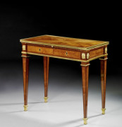 TABLE A ECRIRE D'EPOQUE LOUIS XVI ESTAMPILLE DE JEAN-FRANCOIS LELEU