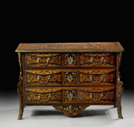 COMMODE MAZARINE D'EPOQUE REGENCE PAR THOMAS HACHE (1664-1747)