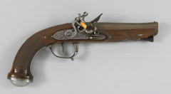 Pistolet, à silex