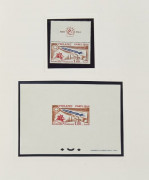 ¤ Exposition Philatélique Internationale 'Philatec', 1964 - Album souvenir contenant les différents timbres-poste et les blocs émis .