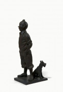 Nat NEUJANNé en 1923TINTIN ET MILOUSculpture en bronze représentant Tintin et Milou réalisée en 1976 selon la technique dite « à la ...