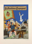 VANDERSTEENLE FANTOME ESPAGNOLSérigraphie en couleurs 18 passages reprenant la couverture de cet album. Édité par Champaka en 1986. ...