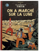 HERGÉTINTIN N°17ON A MARCHÉ SUR LA LUNECasterman 1954. Dos rouge, 4ème plat B11. Édition originale belge. Album à l’état neuf. Plats...