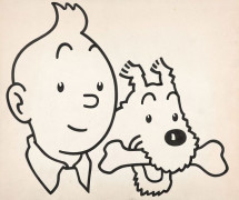 HERGÉ STUDIOS  TINTIN ET MILOU