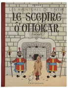 HERGÉTINTIN N°08LE SCEPTRE D’OTTOKARCasterman, 1942. Édition dite grande image « inédite », dos pellior rouge, 4ème plat A18. Pages ...