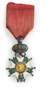 France Étoile de Chevalier de l'Ordre de la Légion d'Honneur et une Etoile miniature