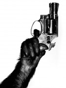 Albert WATSON (Né en 1942) MONKEY WITH GUN, NEW YORK – 1992 Tirage argentique