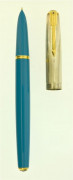 PARKER 51, réédition de 2002 du célèbre Parker 51 "Empire State", décliné dans la version Classic turquoise, 30 ans après l'arrêt de...