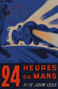 LES 24 HEURES DU MANS 1955  Géo HAM (Georges Hamel) (1900-1972)