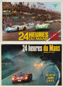 LES 24 HEURES DU MANS 1970 ET 1971  Deux affiches