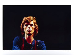 DAGMAR  David Bowie, Manhattan Square - Juillet 1974 Épreuve en couleurs