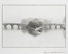 Henri CARTIER-BRESSON 1908-2004 Square du Vert Galant et du Pont Neuf, Ile de la Cité, Paris - 1951 Épreuve argentique (c.1990)