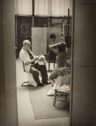 Gyala Halász, dit BRASSAÏ (1899 - 1984) Henri Matisse et son modèle - 1939 Épreuve argentique d'époque