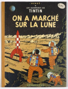 TINTIN N°17  On a marché sur la Lune