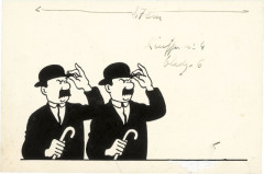 HERGÉ (Georges Remi dit) 1907-1983 Les Dupondt