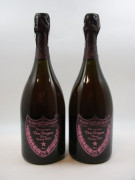 2 bouteilles CHAMPAGNE DOM PERIGNON 2004 Rosé