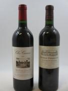 12 bouteilles 6 bts : CHÂTEAU FOMBRAUGE 2001 GC Saint Emilion