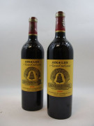 2 bouteilles CHÂTEAU ANGELUS 2004 1er GCC (B) Saint Emilion  (Cave 20)