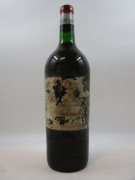 1 magnum CHÂTEAU BRANAIRE DUCRU 1970 4è GC Saint Julien (étiquette très abimée