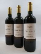6 bouteilles CHÂTEAU CHARMAIL 2005 Haut Médoc  (Cave 12)