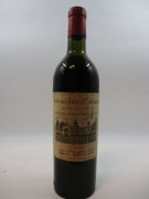 1 bouteille CHÂTEAU COS D'ESTOURNEL 1959 2è GC Saint Estèphe (légèrement bas