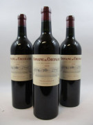 6 bouteilles DOMAINE DE CHEVALIER 2009 CC Pessac Léognan (2 étiquettes léger déchirées)