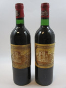 12 bouteilles CHÂTEAU DUCRU BEAUCAILLOU 1975 2è GC Saint Julien (base goulot
