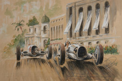 Rob ROY (Robert Le Proux de la Rivière 1909- 1992)  Grand Prix de Monaco 1935