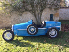 BUGATTI TYPE 59 GRAND PRIX JUNIOR  Fabrication Roland Pernot, circa 1990