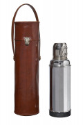 THERMOS ET SON ETUI EN CUIR