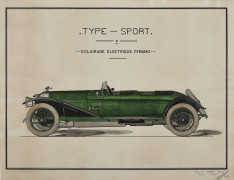 PROJET DE CARROSSERIE SKIFF " TYPE SPORT "