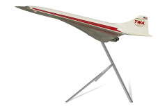 CONCORDE TWA  Maquette d'agence TWA, circa 1973