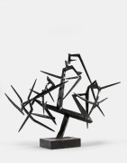 Jean PEYRISSAC (1895-1974) Buisson ou Equilibre Statique - 1962 Fer forgé 84 x 103,50 x 50 cm Provenance : Collection Hélène Bokanowski