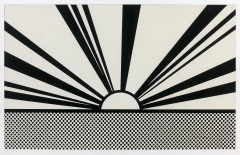 Roy LICHTENSTEIN (1923 - 1997) Landscape 4 (issue de Ten Landscapes) - 1967