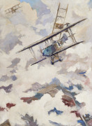 Julien BOUTILLIER Peintre de l'Air Combat aérien