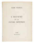 André MALRAUX 1901-1976 L'Homme et la culture artistique